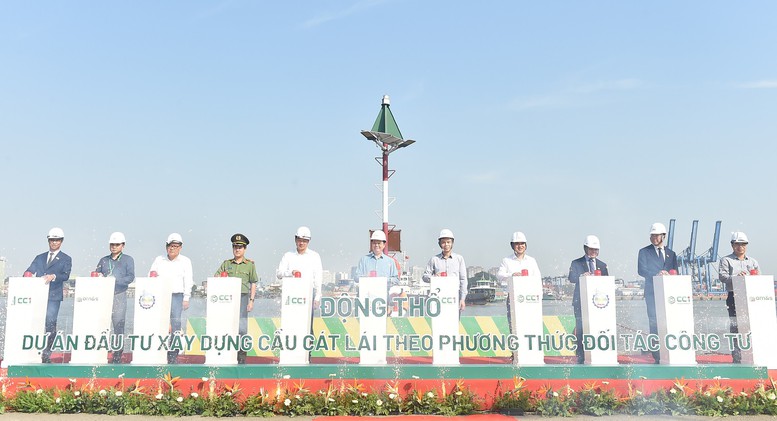 Động thổ dự án đầu tư xây dựng cầu Cát Lái
